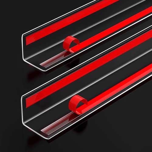 护角条高透明PVC保护条阳角条防撞墙护角条瓷砖客厅装饰直角包边 - 图3