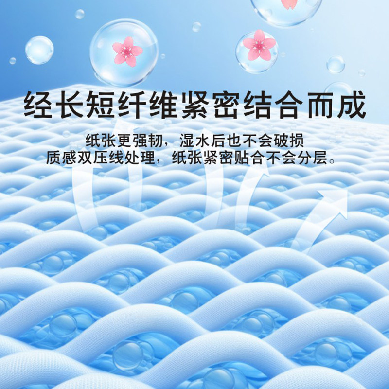 诺菲抽纸大包纸巾100抽加厚400张卫生纸加厚纸巾餐饮家用婚宴喜事,淘宝优惠券,粉丝福利购,淘宝优惠卷