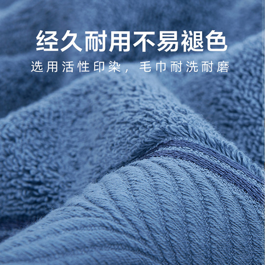 LOFTEX/亚光纯棉成人柔软洗脸洗澡家用吸水不易掉毛男女加厚2条