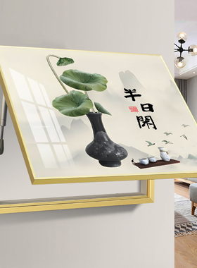 免打孔电表箱装饰画京东快递送货