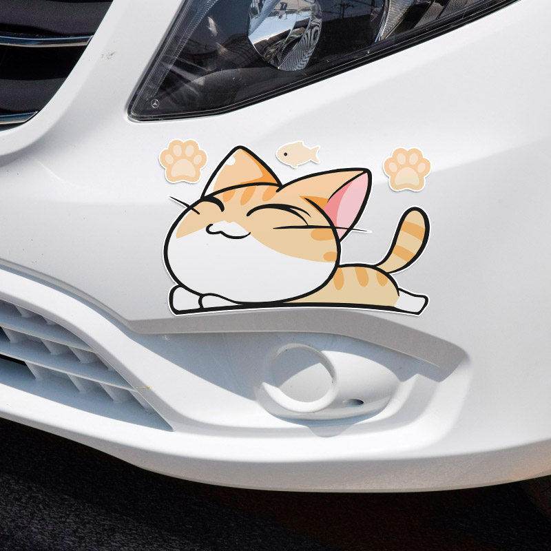 汽车贴纸轮眉刮痕车贴划痕遮挡防水贴画车头遮盖电动车个性创意贴,淘宝优惠券,粉丝福利购,淘宝优惠卷