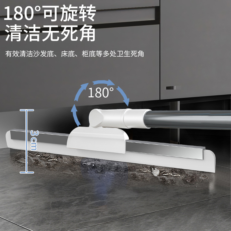 魔术硅胶扫把家用扫水地刮水器刮地板拖把卫生间头发神器地面笤帚-图2
