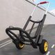 Small grocery shopping cart foldable silent storage bucket trolley trolley portable stair climbing cart