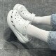 2026 New Cloud Puff Fashion Casual Croc Shoes Men's and Women's Non-Slip Sandals Black Red White