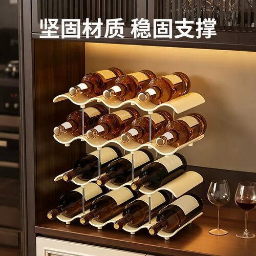 水杯收纳架架子置物架多层可叠加防尘保温杯大容量客厅吧台茶杯架 - 图3