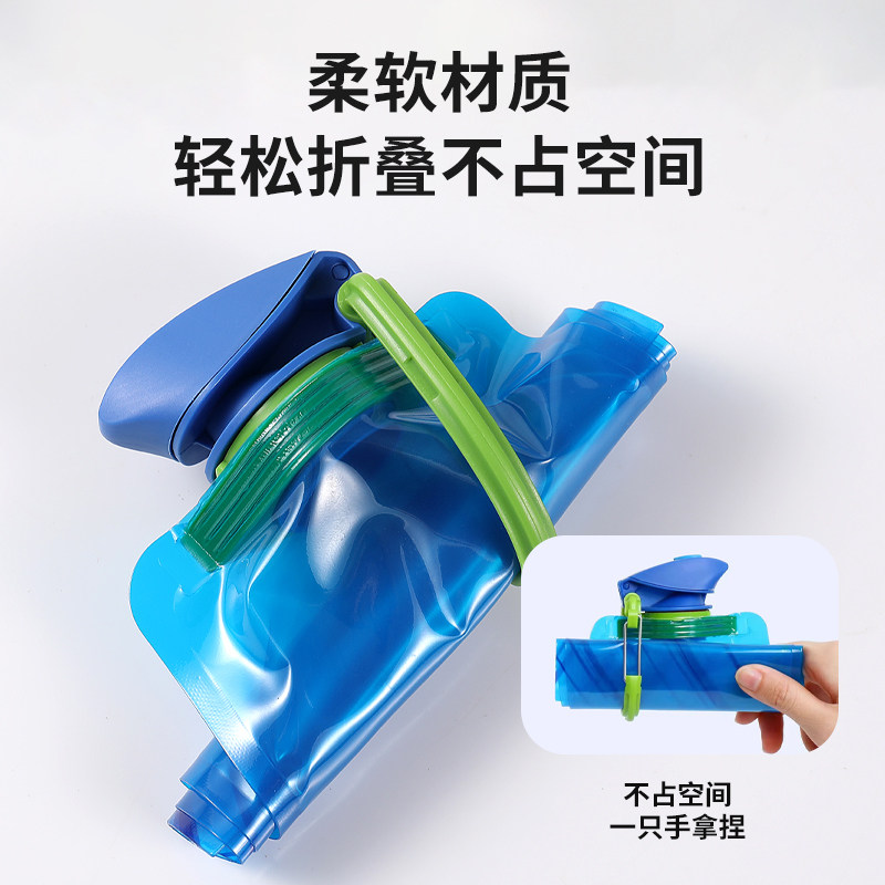 演唱会水袋户外便携折叠大容量加厚运动登山徒步骑行音乐节储水袋