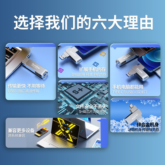 High-speed dual-interface mobile phone USB flash drive | Over 8,000 additional purchases