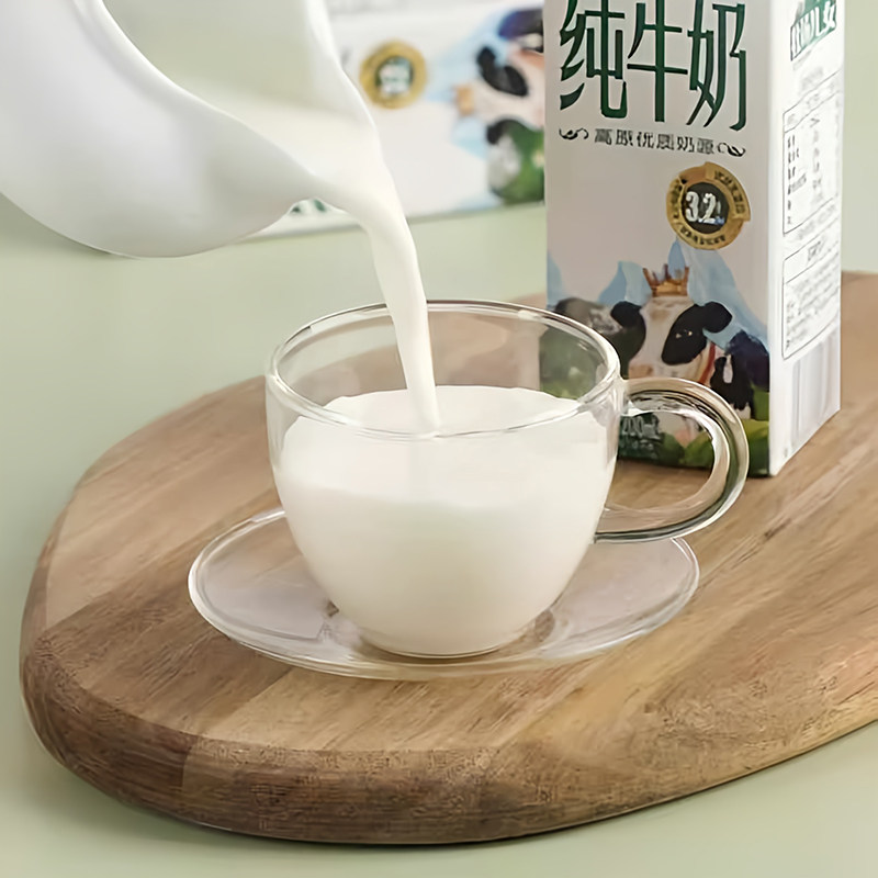 牧场儿女纯牛奶200ml*10盒整箱学生成人早餐纯牛奶全脂营养健康,淘宝优惠券,粉丝福利购,淘宝优惠卷