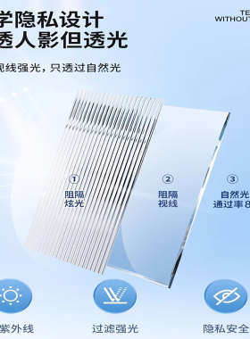长虹玻璃贴纸卫生间窗户隐私贴膜