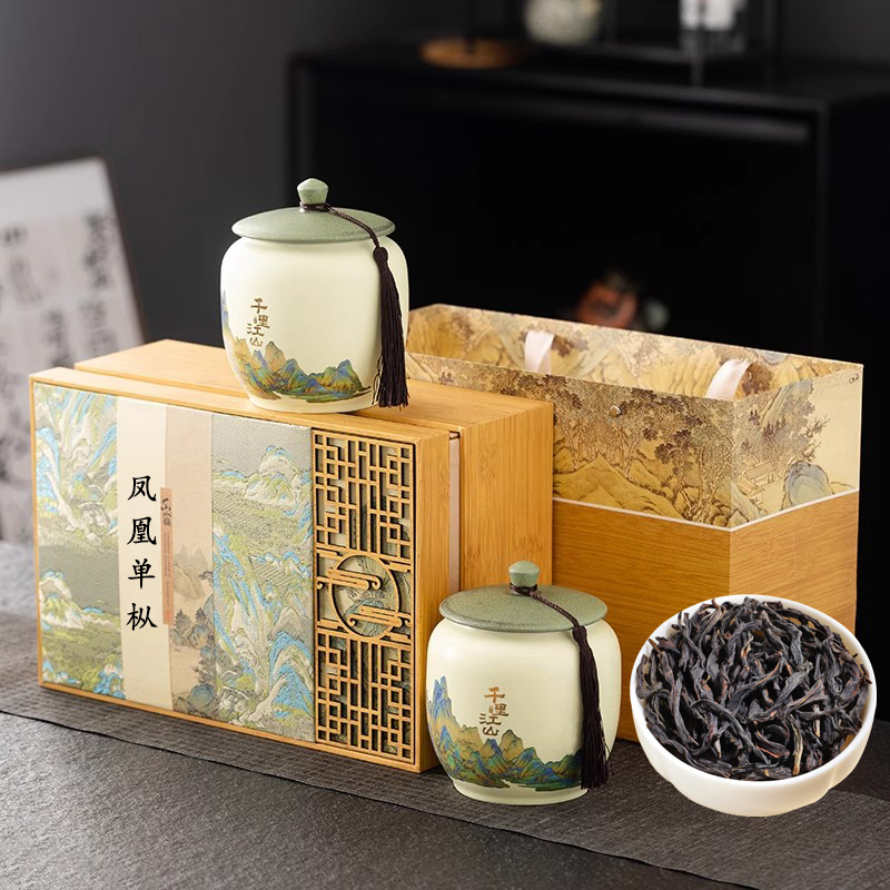 茶叶礼盒装凤凰单丛茶单枞高山老枞乌龙茶叶中秋送礼品鉴奶茶实用 - 图3