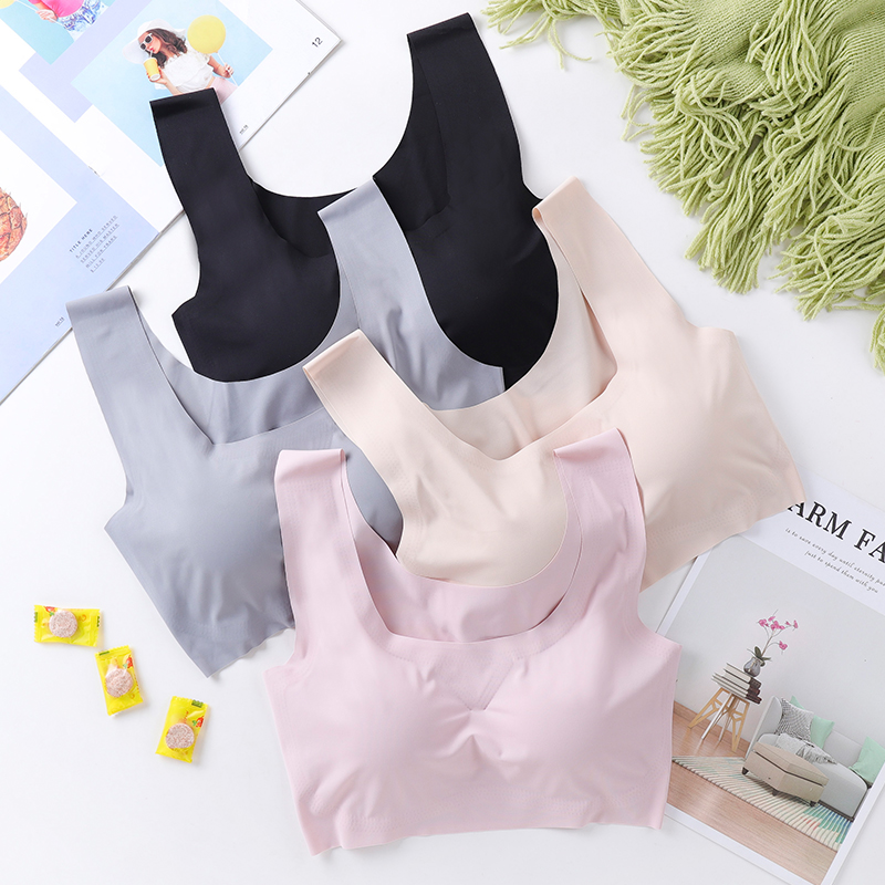 运动孕妇吊带冰丝无痕无钢圈裹胸 天天特卖工厂店文胸