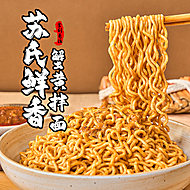 食刻巷往方便面韩式火鸡拌面袋装107.5g*6袋