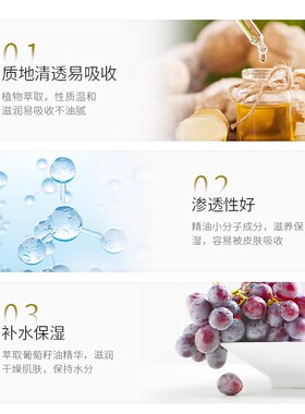 生姜精油全身疏通经络肩颈背部刮痧美容院用按摩精油推拿开背发热