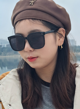 墨镜女2024防紫外线显瘦眼镜女士潮太阳镜圆脸偏光显脸小户外复古