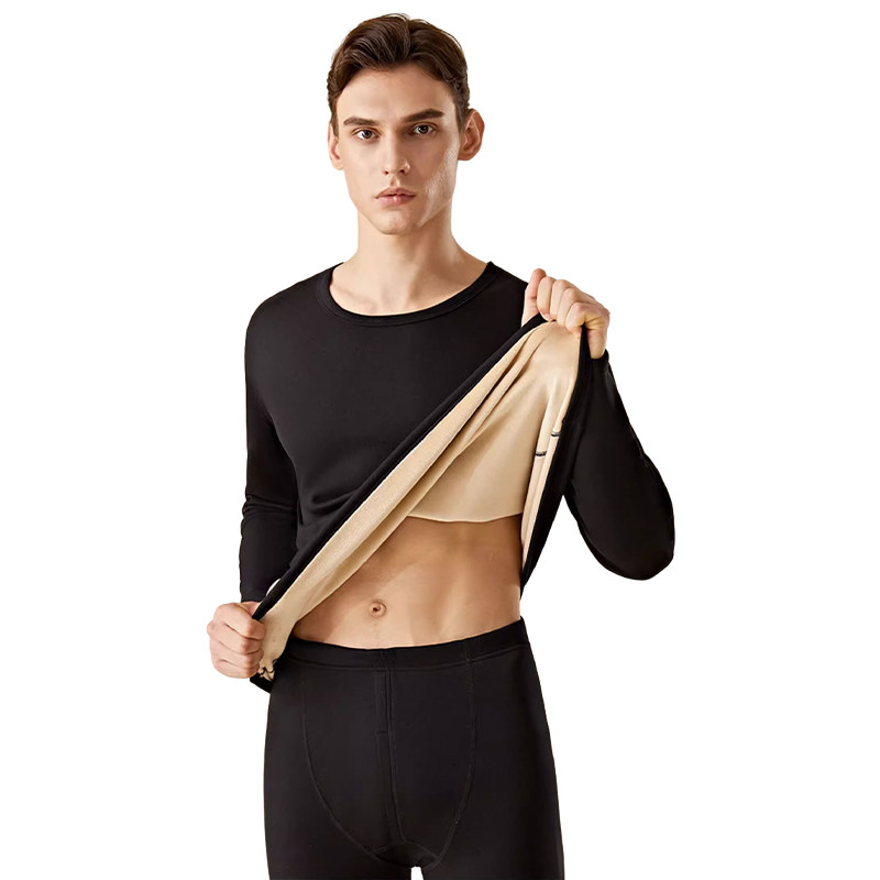 绒保暖内衣套装男士冬季内搭加厚加绒秋衣秋裤打底套装男保温薄款,淘宝优惠券,粉丝福利购,淘宝优惠卷