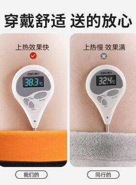 特步护膝盖保暖仿寒老寒腿男女士秋冬专用关节老年人加厚护腿护套