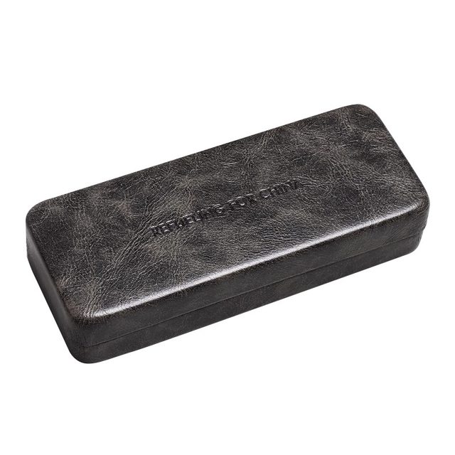 Glasses box high-end men's portable anti-pressure and anti-pressure ins Japanese simple myopia sunglasses women's storage