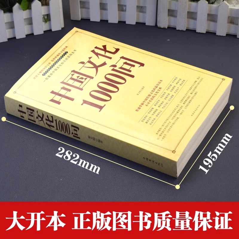 抖音同款中国文化1000问中国文化一千问年轻人要熟知的历史常识中国传统文化精华知识百科古典文学国学常识青少年课外读物世界文化 - 图2