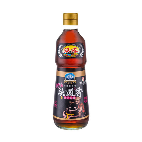 香油双嗒518ml香小磨正宗纯芝麻油家用重庆火锅调料油芝麻酱食用 - 图0