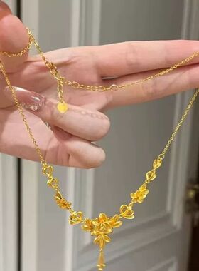 繁花似锦花朵项链婚嫁吊坠