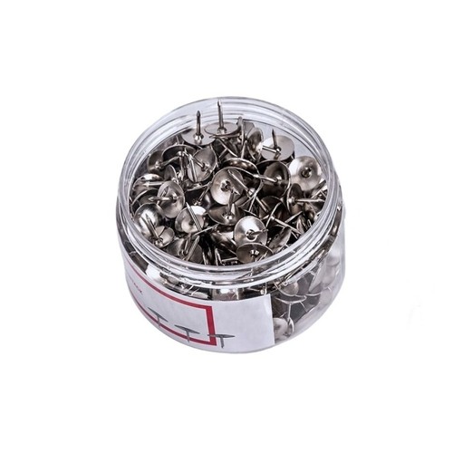 图钉工字钉大头针2400枚按钉装饰彩色大头钉别针子墙钉小图钉照片墙软木板钉固定针金属服装立裁钉生锈木质 - 图3