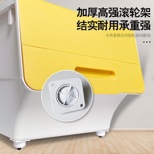 万向轮轮子滑轮底座小车轮滚珠式可粘贴滚轮可移动承重垃圾桶静音 - 图2