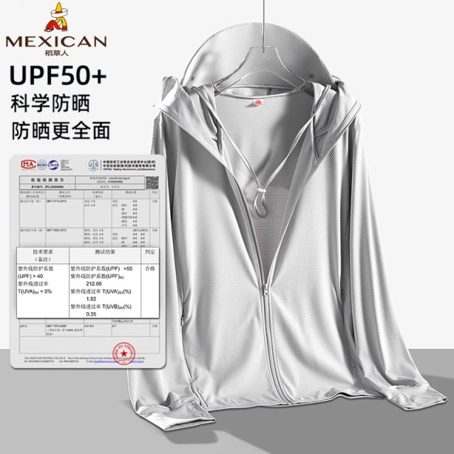 Scarecrow UPF50+ Ice Silk Sun Protection Clothing for Men Summer Breathable Anti-UV Fishing Lightweight Sun Protection Clothing for Women