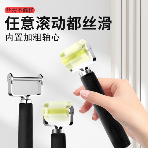 封边条压轮木工配件实木封边神器异形压辊手动滚轮美缝热风枪压边 - 图1