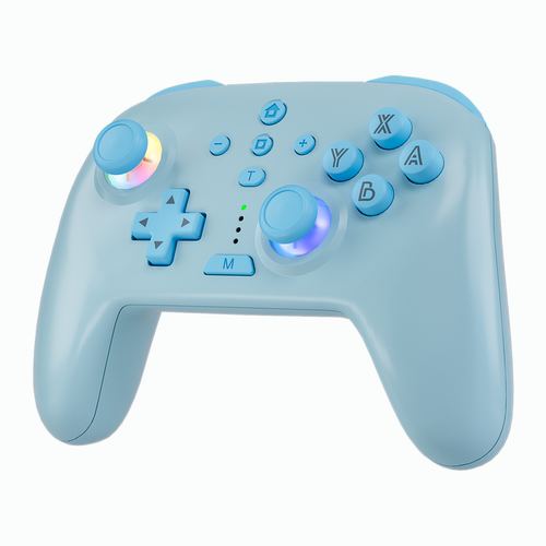 SKYPHER新品 Switch pro无线蓝牙PC电脑steam手柄主机唤醒宏编程/六轴体感/连发分级/震动分级/RGB灯 NS2配件 - 图2