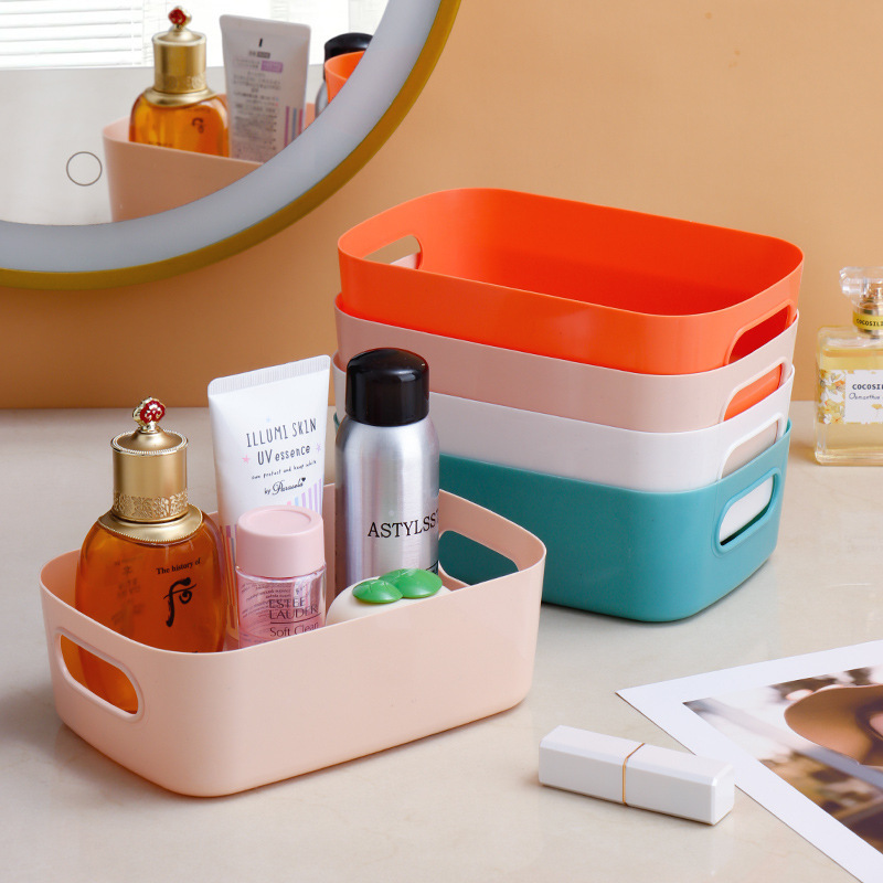 仿藤编收纳篮1个桌面杂物收纳盒1个多功能收纳盒1个