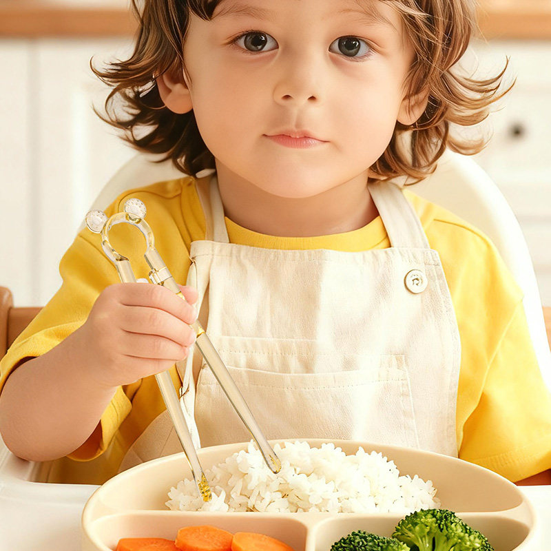 儿童训练筷PPSU虎口练习筷宝宝筷子辅助筷学习吃饭神器回弹便携,淘宝优惠券,粉丝福利购,淘宝优惠卷