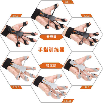 Vein trainer five-finger finger tensioner grip strength device men's arm Qilin arm strength training hand strength equipment Fitness