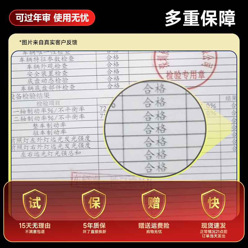 爆款汽车led大灯三铜管超亮雾灯led灯激光近光车载远光灯LED灯 - 图2