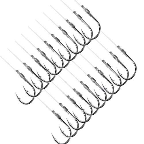 鱼钩绑好子线双钩成品套装袖钩伊势尼伊豆金袖渔具鲫鱼钩新关东 - 图3