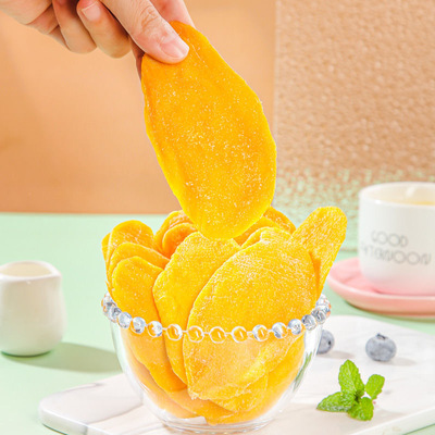 【平晏铺子】泰国芒果干500g厚切休闲水果干蜜饯零食酸甜果脯年货