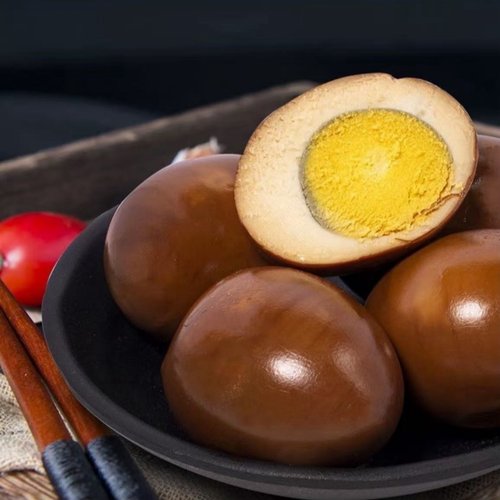 卤蛋五香味大个装卤味素食开袋即食品办公室宿舍早餐休闲小吃零食 - 图0