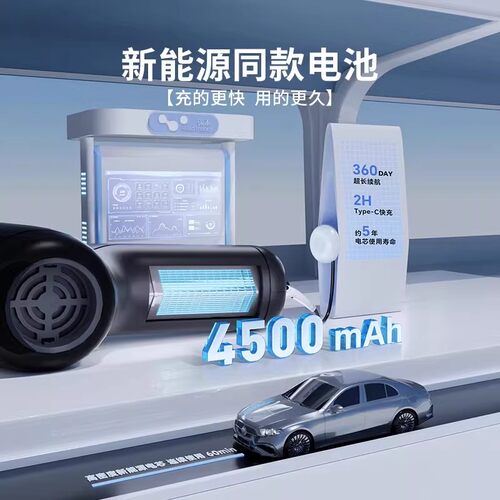 电脑吸尘器主机清理灰尘工具机箱键盘清灰手持小型吹吸一体高强力 - 图2