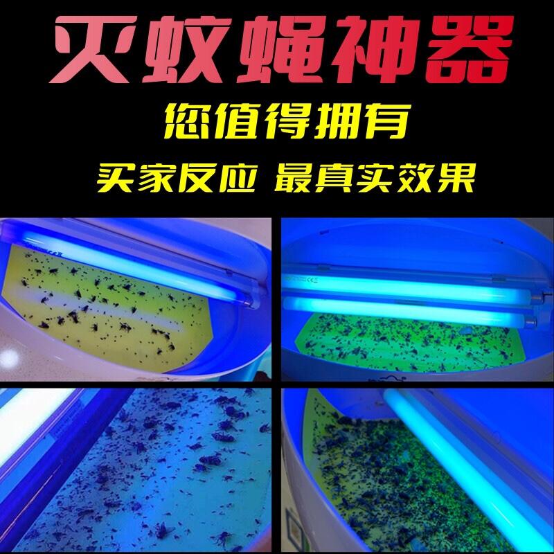 灭蝇纸粘捕式灭蚊灯粘虫板灭蝇灯专用粘纸苍蝇纸纸板餐厅紫外线 - 图2