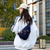 Outdoor sports cycling water-repellent Oxford cloth chest bag
