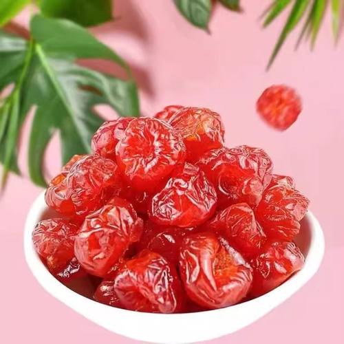 太便宜】新鲜樱桃干有核樱桃干酸甜无添加休闲零食樱桃车厘子蜜饯 - 图2