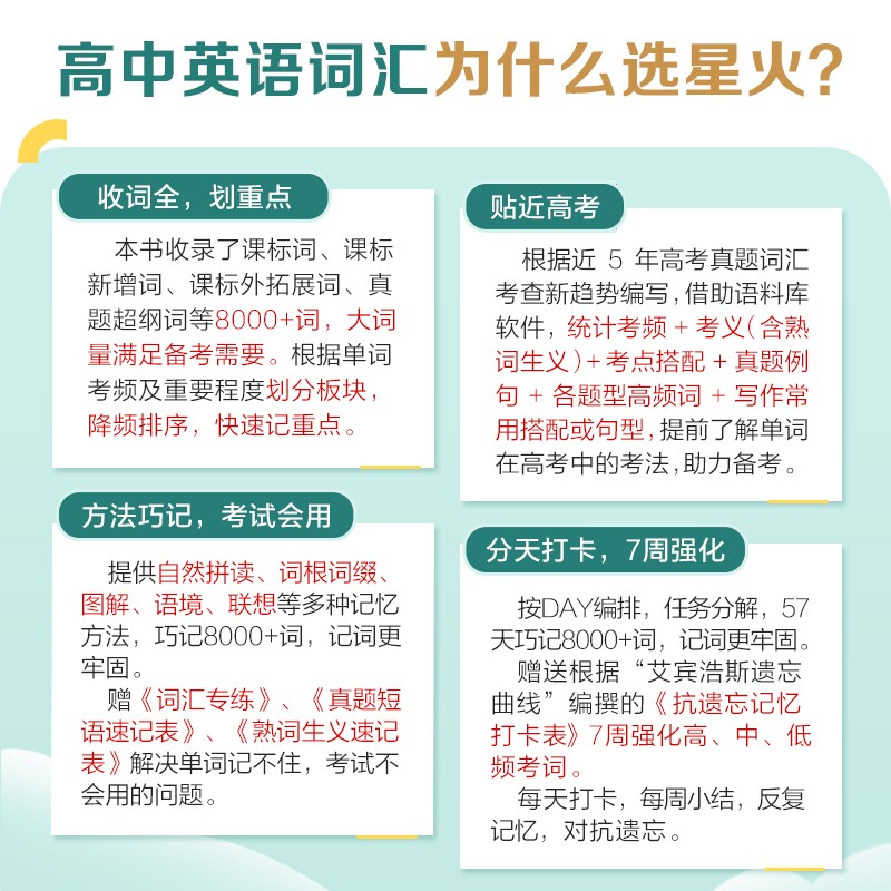 2025星火英语高中英语词汇必背3500新高考英语大纲核心必背高中英语单词书随身记高频词汇3500乱序版词典手册高一二三教辅资料记背