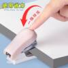 Student cartoon stapler desktop binding mini trumpet cute small appearance stapler school supplies stapler stapler stapler household stapler labor-saving No. 12 stapler