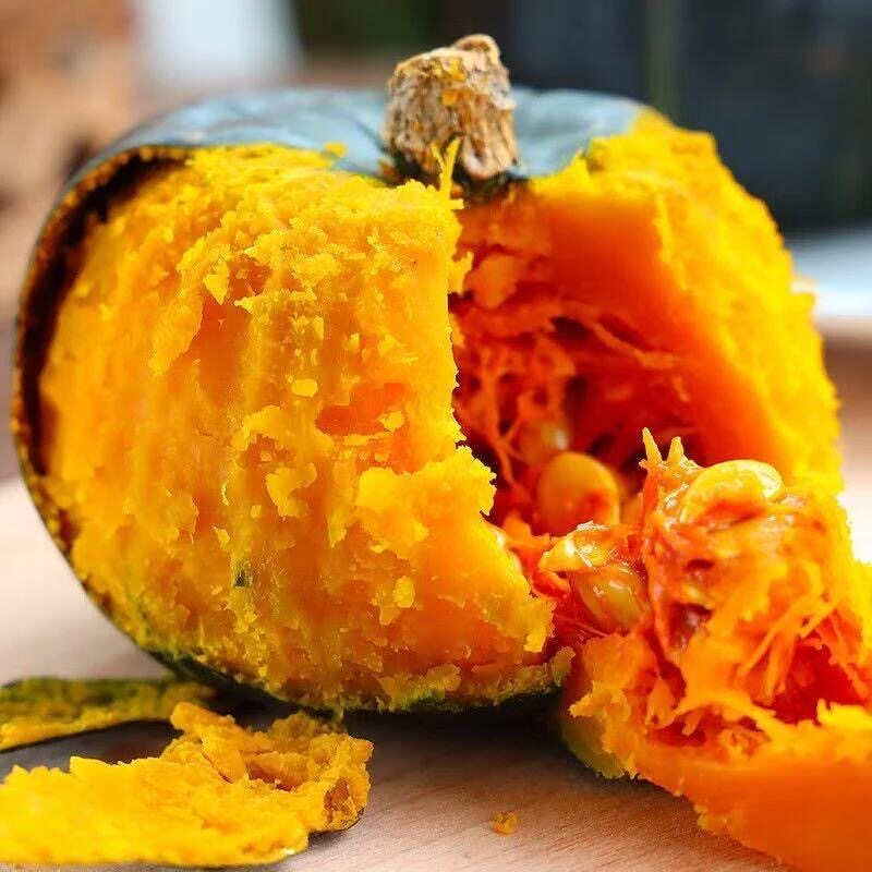 贝贝南瓜新鲜正宗板栗味小南瓜栗面日本老瓜婴儿孕妇粉糯辅食香甜