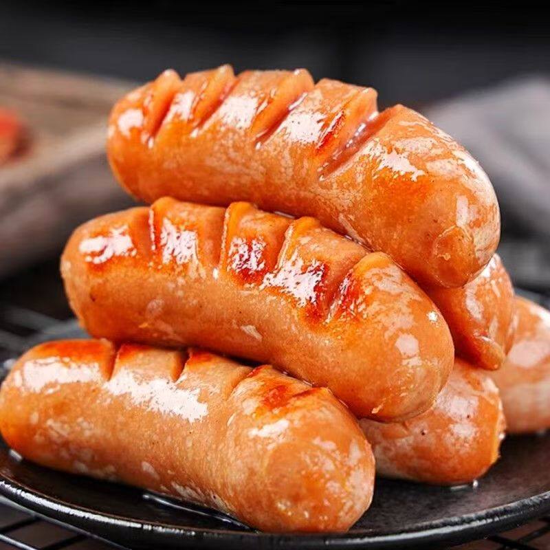 火山石烤肠脆皮肠250gx4袋