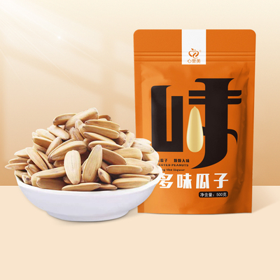多味瓜子古法水煮入味葵花籽打手白瓜子皮薄易磕仁香酥脆新货现发
