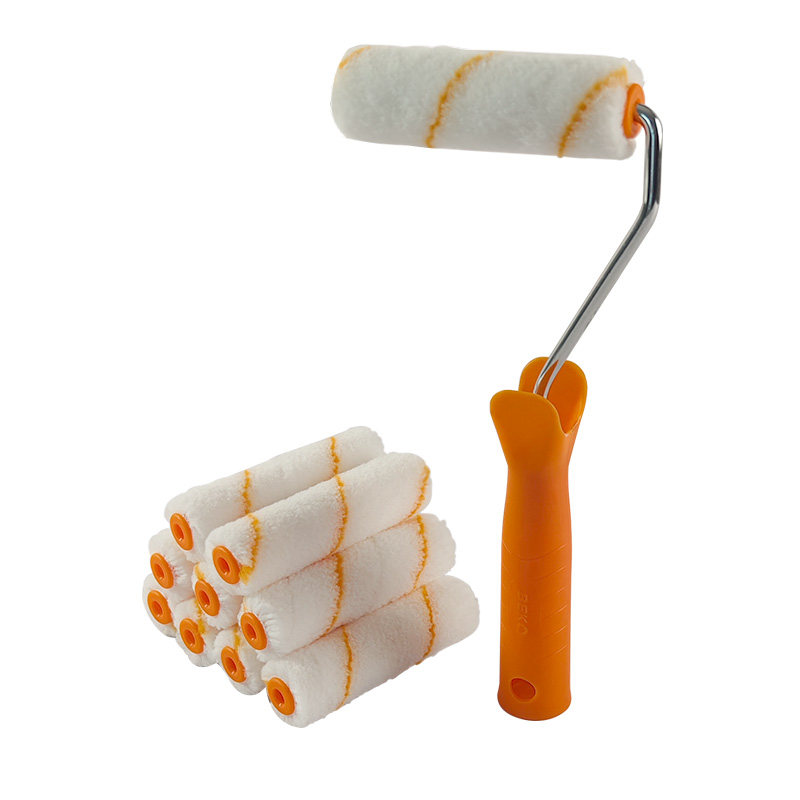 4寸涂料滚芯乳胶漆涤纶纤维滚子拇指不掉毛迷你涂料修补边角刷子,淘宝优惠券,粉丝福利购,淘宝优惠卷