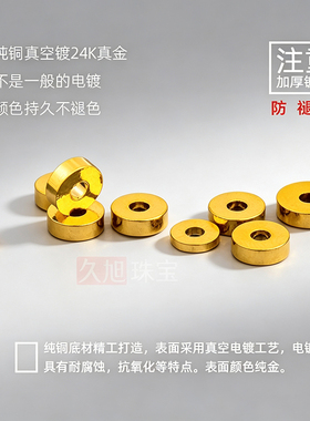 黄铜镀金文玩隔片|超1000次加购