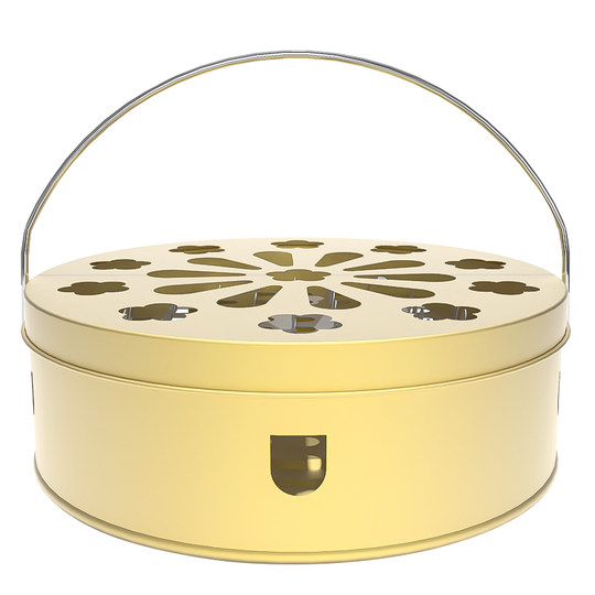 不锈钢防火防烫家用蚊香盘托盘支架带盖接灰盘户外蚊香盒创意香炉