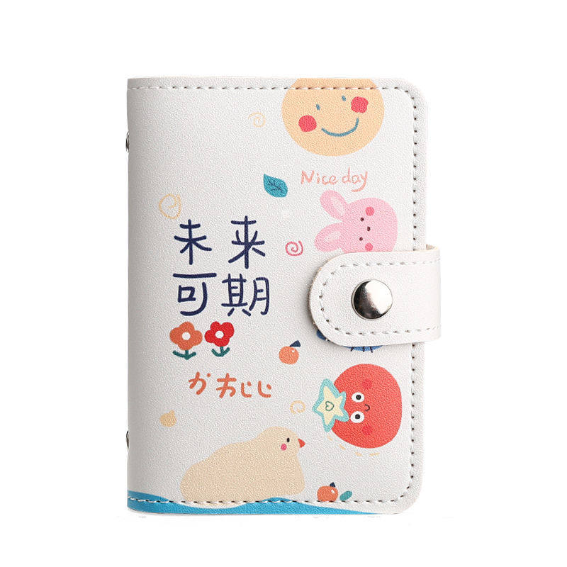 吉祥寓意卡包女个性创意大容量一体多卡位防消磁证件收纳卡套卡夹