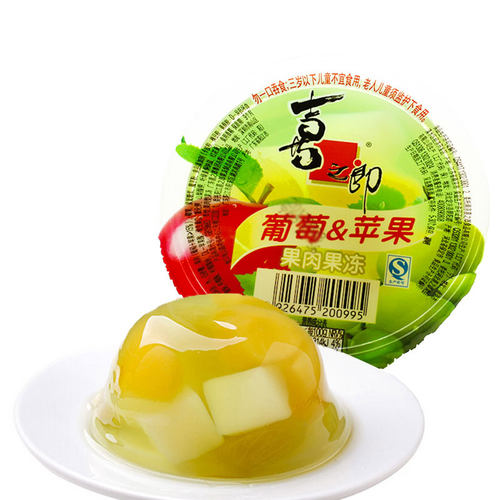 喜之郎蜜桔果肉果冻果冻杯200g大礼包儿童零食小吃批发超大什锦 - 图3